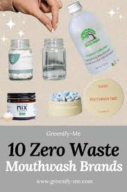 10 zero waste mouthwash options for