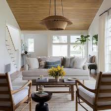 living room sloped ceiling design ideas