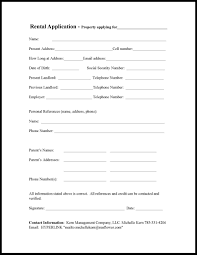 Printable Housing Applications Download Them Or Print