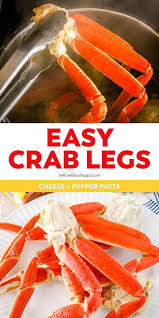 how to cook crab legs the easy way