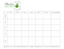 Corner Fitmencook Sample Meal Plan Template How To Build A Meal Plan