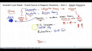 crash course regents chemistry 1