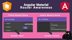 Angular Material Router Awareness Aj On Purr Fect Solutions