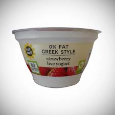 0 fat greek style strawberry yogurt 140g