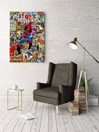 Spiderman Comic Book Cover Canvas Wall
