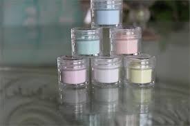 Mia secret clear acrylic nail powder 1oz. Acrylic Powder In Pastel Colors White Pink Yellow Orange Green And Blue