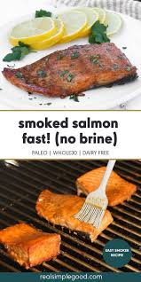 smoked salmon fast no brine real