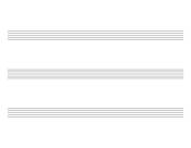Free Blank Sheet Music With Horizontal Landscape View