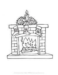 Its so much fun to hang the stockings by the fireplace and wait for santa to come fill them. Fireplace With Stockings Coloring Page Christmas Pictures To Color Christmas Colors Christmas Coloring Pages