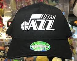 Village hats is the source for utah. Utah Jazz Black White Flex Mitchell Ness Snapback Hat