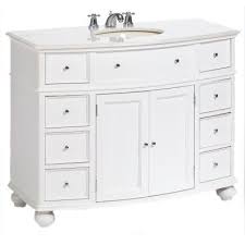 The vanity top will see the most action since it dispenses the water, holds the toothbrushes, and gets the brunt of everyday living. Bathroom Vanities With Tops Bathroom Vanities The Home Depot