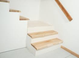 solid oak hardwood stair treads rustic
