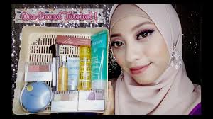 one brand makeup tutorial wardah you