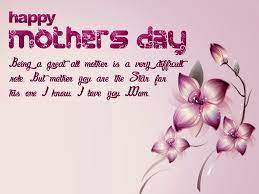 Happy mothers day wishes ...