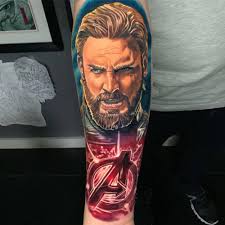 Chris evans has more tattoos than people thought. Chris Evans As Captain America