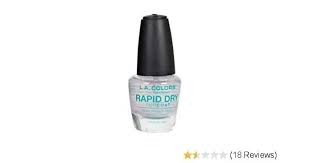 3x la colors rapid dry top coat 0 44 oz ea nip protect nail color fr