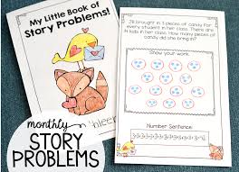 My students can still explain, after instruction, that they started with one number. Story Problems In First Grade Susan Jones