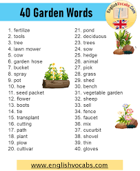 40 Garden Voary Garden Tools