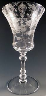Vintage Or Contemporary Etched Stemware