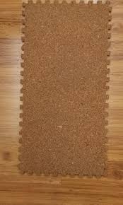interlocking cork flooring mat