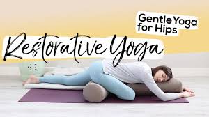 A restorative yoga routine for chronic pain. Restorative Yoga Sequence For Hips Gentle Hip Opening Sequence Youtube