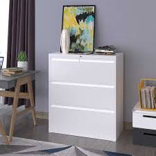 3 drawer metal lateral file cabinet