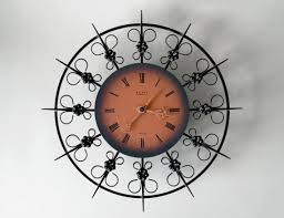 vintage german clock mid century weimar