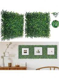 1pc Artificial Grass Wall Green