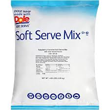 dole soft serve mix raspberry 4 60