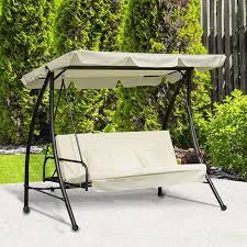 3 Seater Swing Chair 2 In 1 Hammock Bed