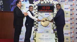nabard successfully lists first of its