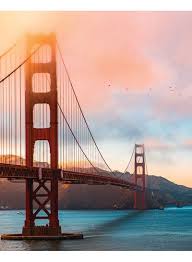 Golden Gate Bridge Wall Art Framed