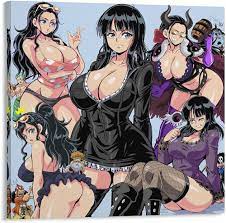 One PIECE Anime Straw Hate Nico Robin Sexy Style Canvas Art Poster And Wall  Art Picture Print Modern Family Bedroom Decor Posters 16x16inch(40x40cm) :  Amazon.ca: Home