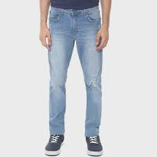 calça jeans rip curl clic blue