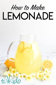 easy amazing homemade lemonade recipe
