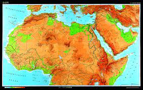 Africa is beautiful and blessed with an abundance of both human and natural resources. Northern Africa Physical Map The Map Shop