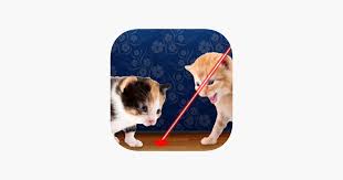 laser pointer for cat on the app