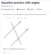 Ka Equation Practice With Angles