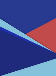  Latar Belakang Geometri Minimalis Biru Material Design Geometric Wallpaper