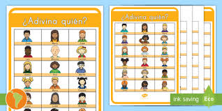 Juegos de adivinar gratis para jugar online. Free Juego De Mesa Adivina Quien Teacher Made