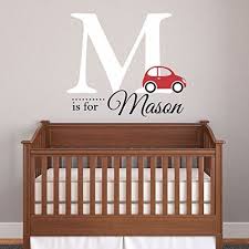 Car Personalized Name Wall Decal 28