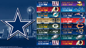 Dallas Cowboys 2019 Schedule Way Too Early Win Loss Game