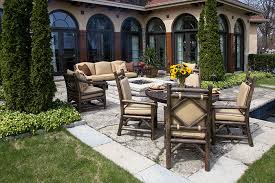 Rustic Patio Furniture Just In Time For