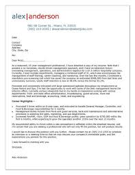Cover Letter Example For Hospitality Manager Cover Letter Tips