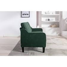 polyester modern straight 3 seat sofa