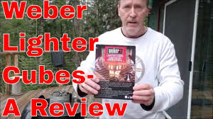 Weber Lighter Cubes A Review Youtube