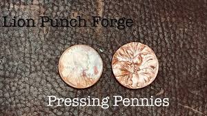 metalsmith making coin jewelry pennies