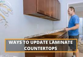 4 ways to update laminate countertops