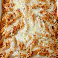 easy baked ziti with spinach recipe
