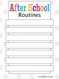 Create Afterschool Routines For Children Plus Free Printable